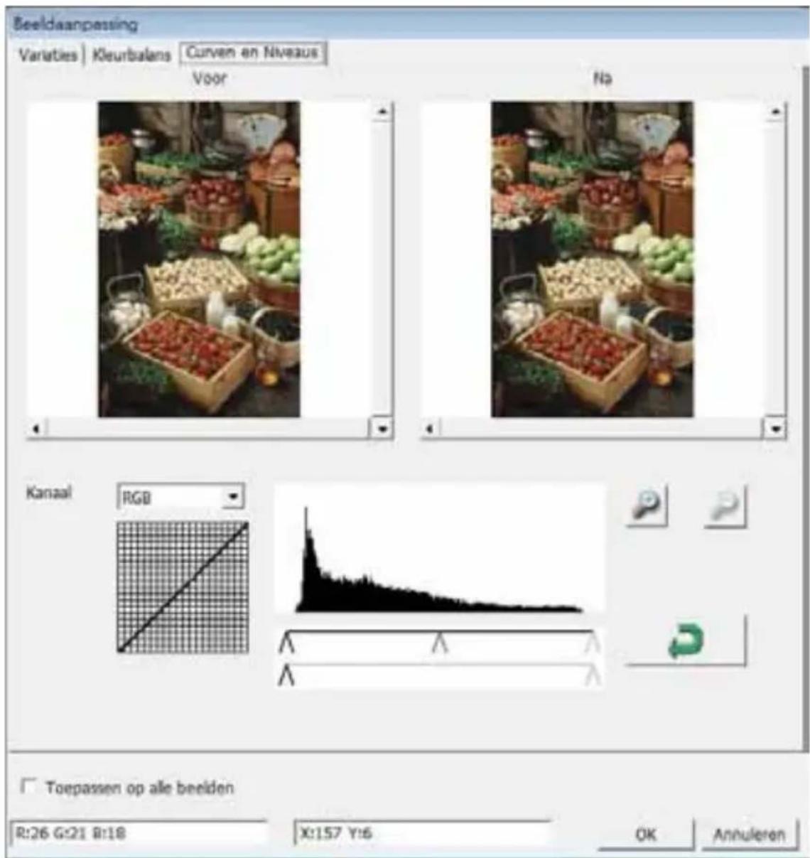BRAUN CyberView X5 - Color Balance (Kleurbalans) - 2