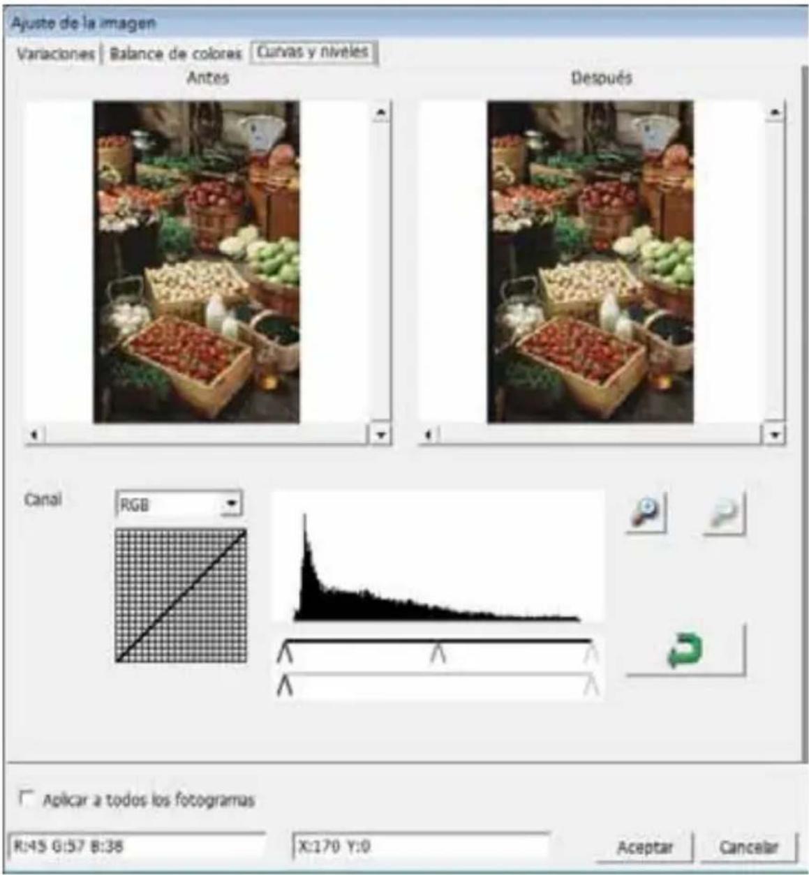 BRAUN CyberView X5 - Curves and Levels (Curvas y niveles) - 1
