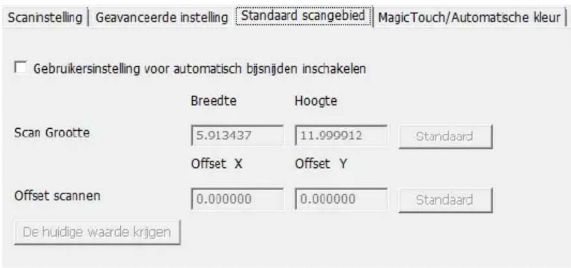 BRAUN CyberView X5 - Scan-installingen configureren - 4