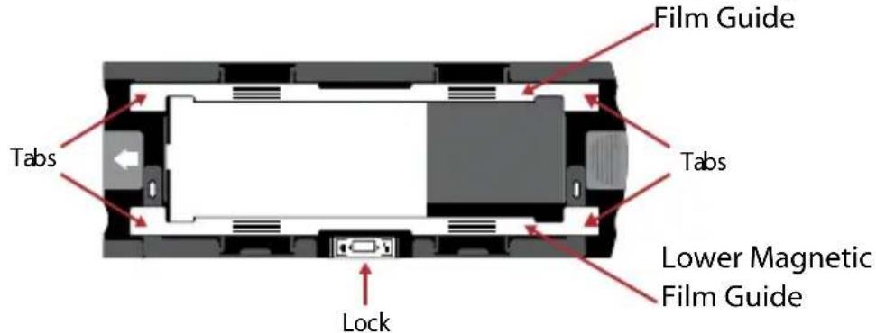 BRAUN CyberView X5 - Loading 120 fi lm into the holder (continued) - 1