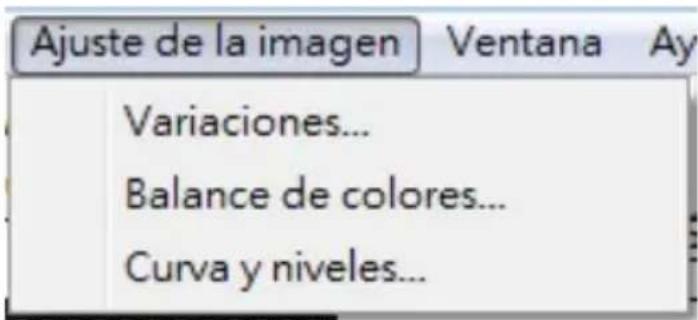 BRAUN CyberView X5 - Comandos de menu - Image Adjustment (Ajuste de laImagen) - 1