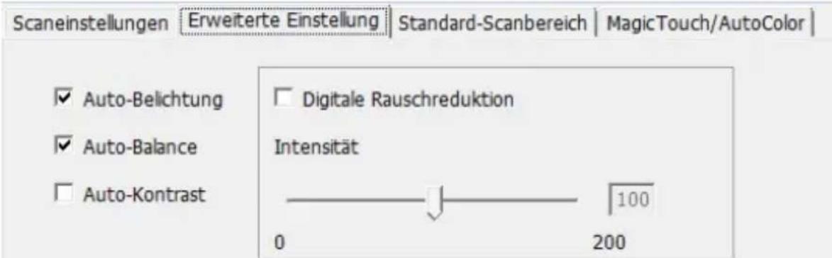 BRAUN CyberView X5 - Scaneinstellungen konfigurieren - 3