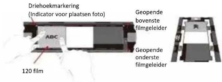 BRAUN CyberView X5 - 120-film in de houder laden(vervolg) - 3