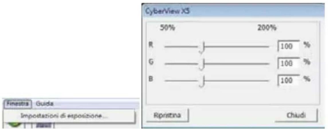 BRAUN CyberView X5 - Comandi del menu - Window (Finestre) (descrizione) - 1