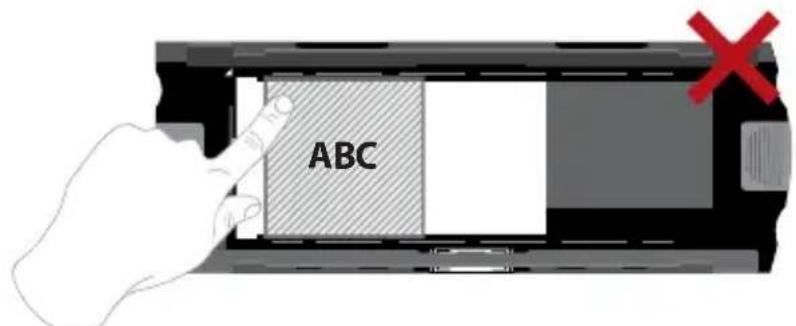 BRAUN CyberView X5 - Loading 120 ft lm into the holder (continued) - 2