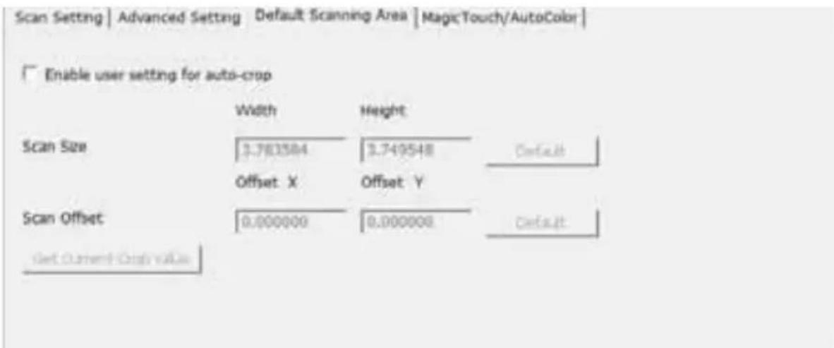 BRAUN CyberView X5 - Default Scanning Area - 1