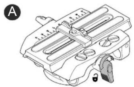 Sachtler Ace Base Plate - Höheneinstellung der Ace Base Plate - 2