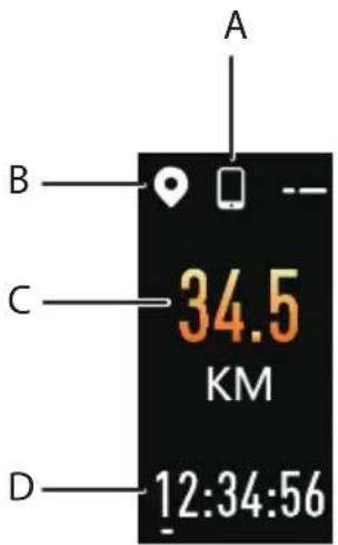 MEDION LIFE S3500 (MD 61065) - Werteanzeigen während der Aktivität - 4