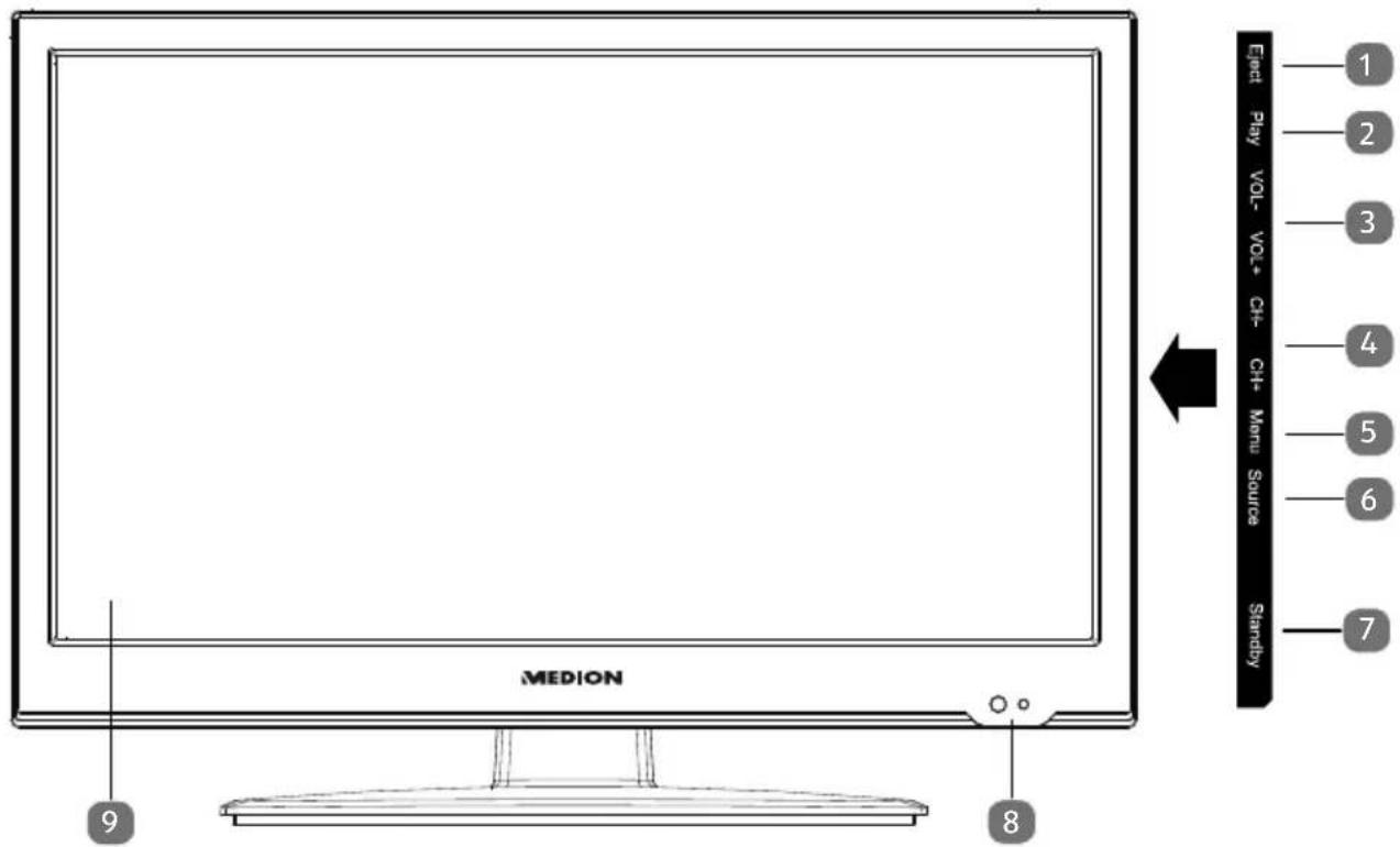 MEDION LIFE P12844 (MD 21429) - Vue avant - 1