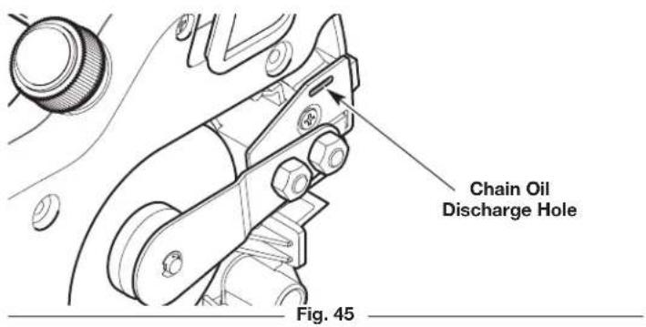 REMINGTON RM1025SPS - REPLACING THE GUIDE BAR AND SAW CHAIN - 4
