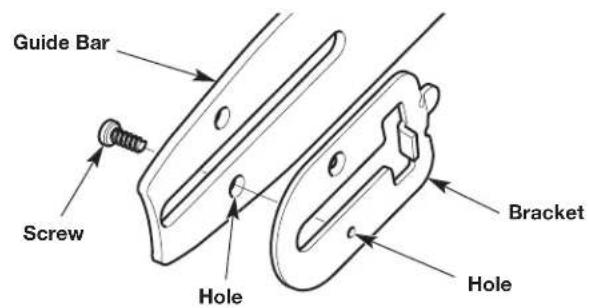 REMINGTON RM4040 - Installing the Guide Bar and Saw Chain - 1