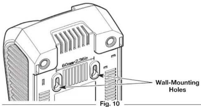 REMINGTON RM4040 - WALL-MOUNTING THE CHARGER (OPTIONAL) - 1
