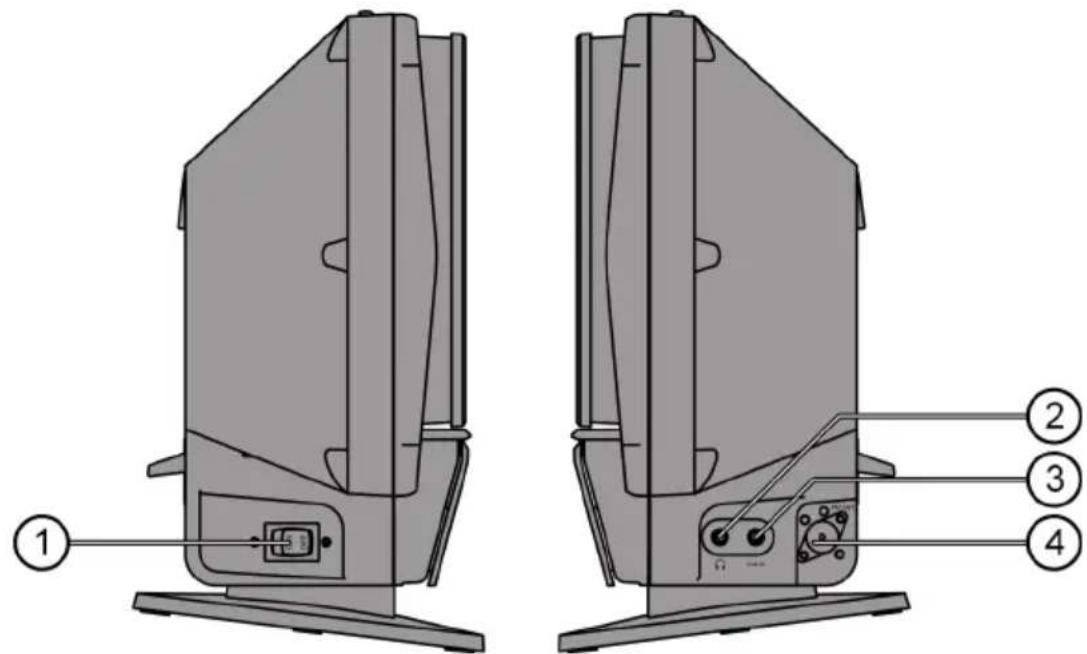 MEDION LIFE P64077 (MD 83187) - Left and right sides - 1