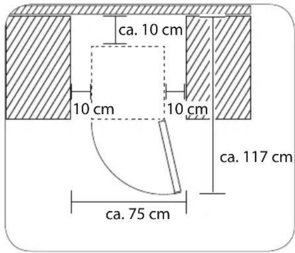 MEDION MD 37421 - Posizionamento dell'apparecchio - 2