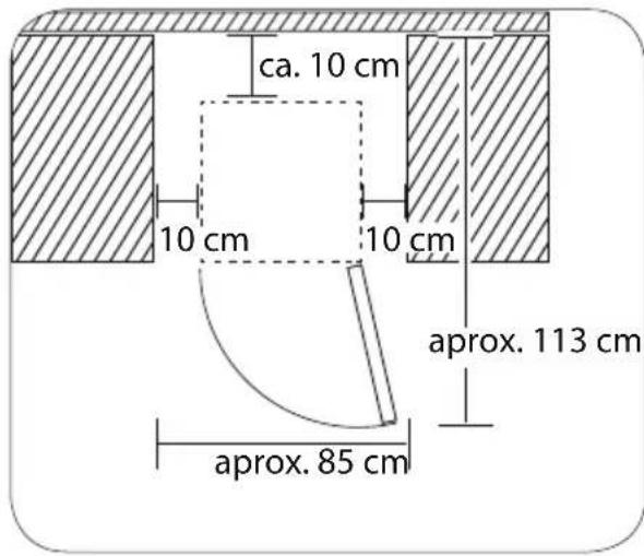 MEDION MD 37421 - Colocacion del aparato - 2