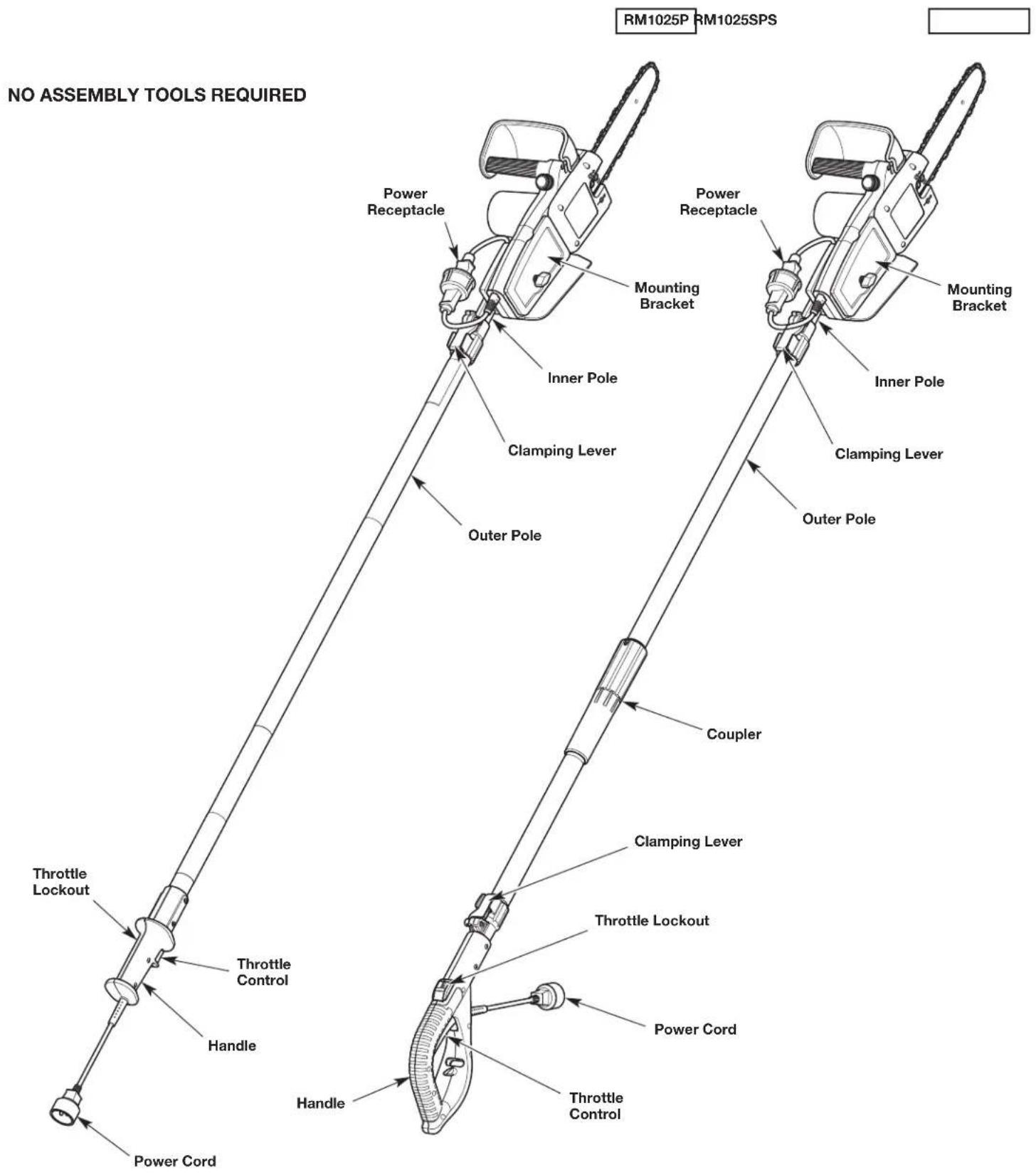REMINGTON RM1025P - APPLICATIONS - 1