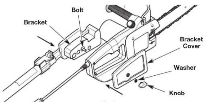 REMINGTON RM1025P - ADJUSTING THE POLE LENGTH - 2