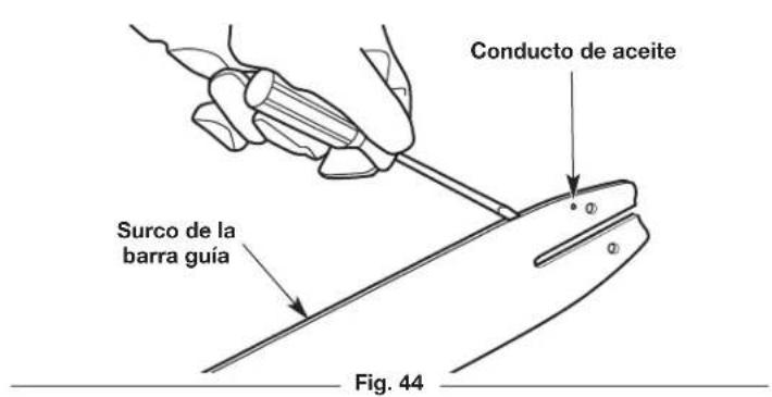 REMINGTON RM1025P - MANTENIMIENTO DE LA BARRA DE GUIA - 2