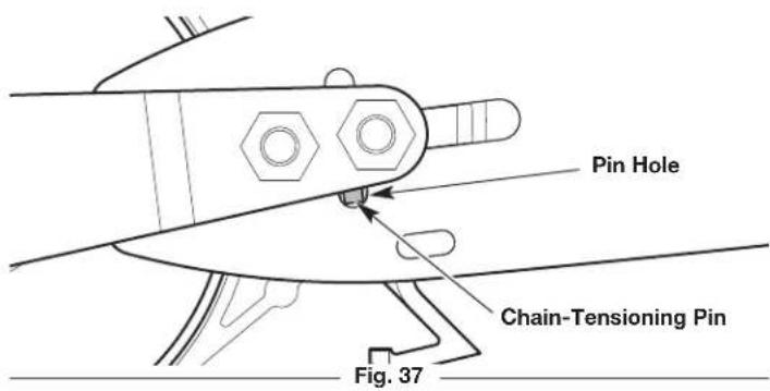 REMINGTON RM1025P - Installing the Guide Bar and Saw Chain - 3