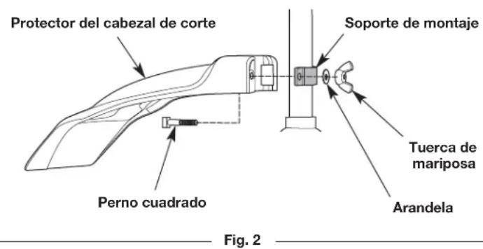 REMINGTON RM2520 - INSTALACIÓN DEL PROTECTOR DEL CABEZAL DE CORTE - 3
