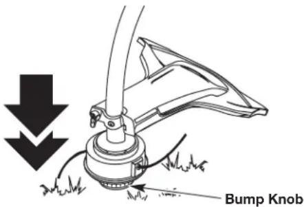 REMINGTON RM2520 - ADJUSTING THE TRIMMING LINE LENGTH - 2