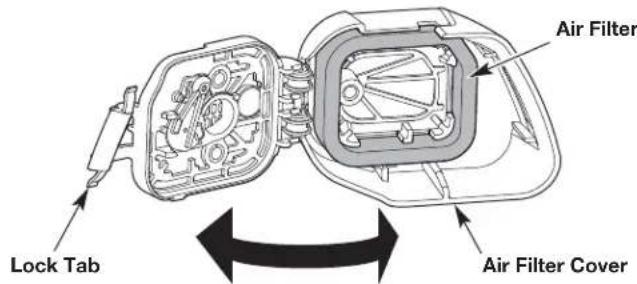REMINGTON RM2560 - ADJUSTING THE IDLE SPEED - 2