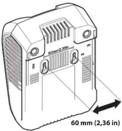 REMINGTON RM4060 - Montage mural du chargeur - 1