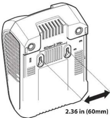 REMINGTON RM4060 - Wall-Mounting The Charger - 1