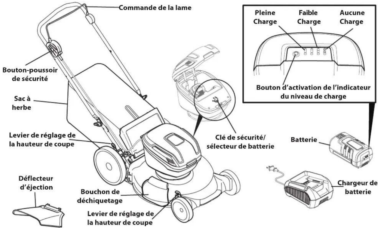 REMINGTON RM4060 - Installation de la batterie - 2