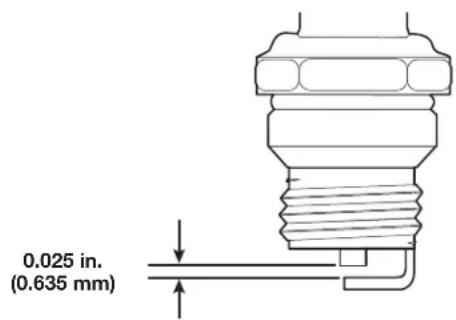 REMINGTON RM2BV - MAINTAINING THE SPARK PLUG - 2