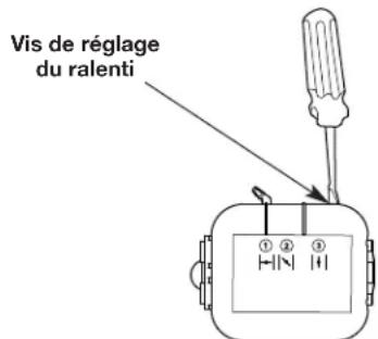 REMINGTON RM2BV - RéGLAGE DU RALENTI - 2