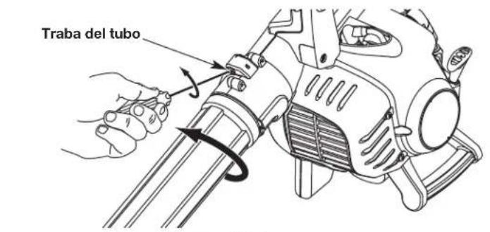 REMINGTON RM2BV - Instalacion del tubo inferior de la aspiradora - 1