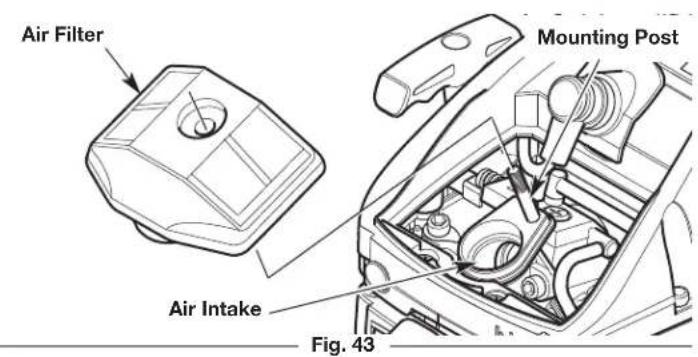 REMINGTON RM4216 - Cleaning the Air Filter - 2