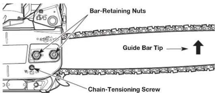 REMINGTON RM4216 - ADJUSTING THE CHAIN TENSION - 6