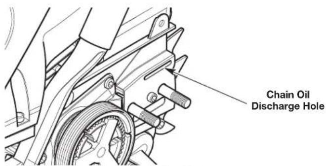 REMINGTON RM4214 - Lubricating the Guide Bar Sprocket Tip - 2