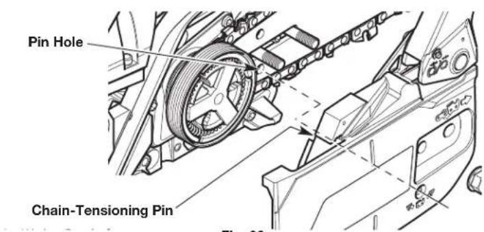 REMINGTON RM4214 - MAINTAINING THE SAW CHAIN - 4