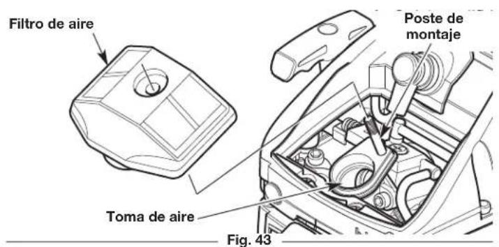 REMINGTON RM4218 - Limpiar el filtro de aire - 2