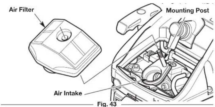 REMINGTON RM4218 - Cleaning the Air Filter - 3