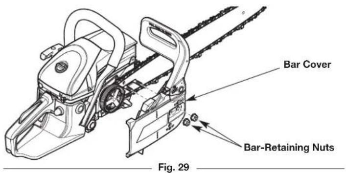 REMINGTON RM4218 - MAINTAINING THE SAW CHAIN - 1