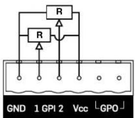 Lab Gruppen LUCIA 60170 - GPIO Configuration: Two Output Low Impedance Models - 1