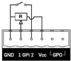 Lab Gruppen LUCIA 60170 - GPIO-Konfiguration:Modelle m. einem Ausgang - 1