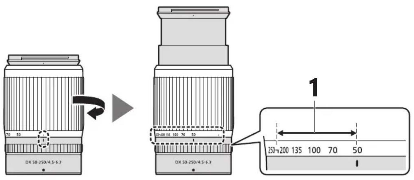 NIKON NIKKOR Z DX 50250mm f4.56.3 VR - Avant toute utilisation - 1