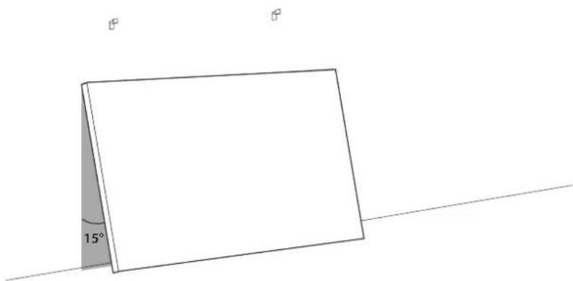 EPSON ELPSC35 - Fixo o ecra acos suportes - 1