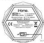 IHOME iBT68 - Partie inférieure - 1