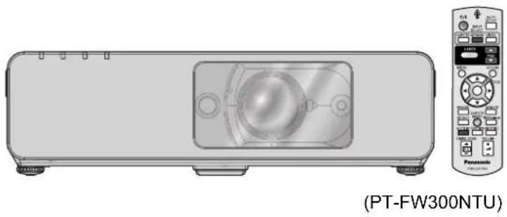 PANASONIC PTFW300U - Model No. PT-FW300NTU PT-FW300U - 1