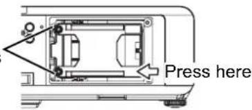 PANASONIC PTFW300U - ●-Removing and replacing the lamp unit - 4