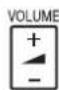 PANASONIC PTFW300U - Controlling the volume of the speaker - 1