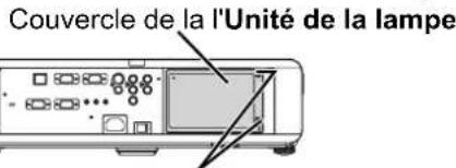 PANASONIC PTF100U - Retirer et replacer la lampe - 1