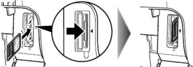 CANON Pixma MP460 - Inserting A Memory Card - 3