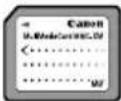 CANON Pixma MP460 - ▶ Сумісні карти пам'яті - 3